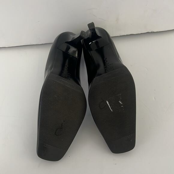 BALENCIAGA SQUARE HEEL BLACK PUMPS SIZE 9M - Picture 4 of 8